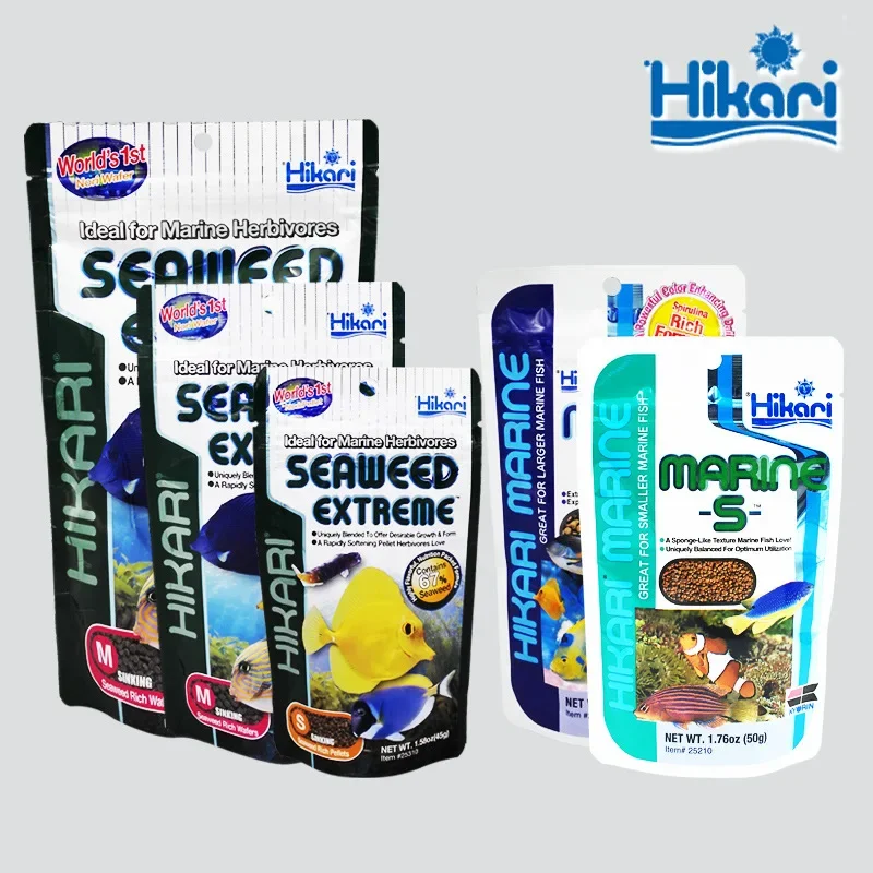 Marine Aquarium Aquascape - Hikari Marine Salzwasser Aquarium Fischfutter Vegetarisch