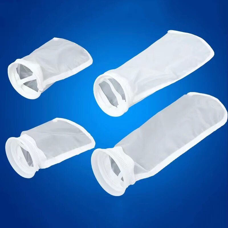 Marine Aquarium Aquascape - 5 Stück superfeiner Aquarium-Filterbeutel mit Rahmen,