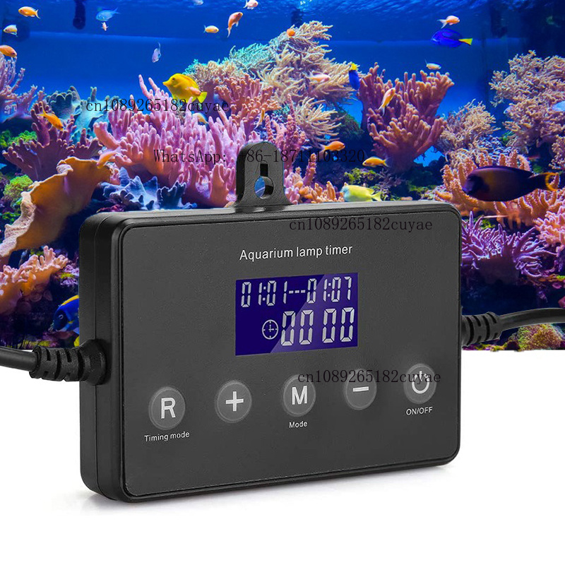 Marine Aquarium Timing - Aquarium-Timer Marine-Aquarium LED-Licht-Dimmer-Controller Licht-Sonnenaufgang-Sonnenuntergang-Modulator Aquarium Intelligente