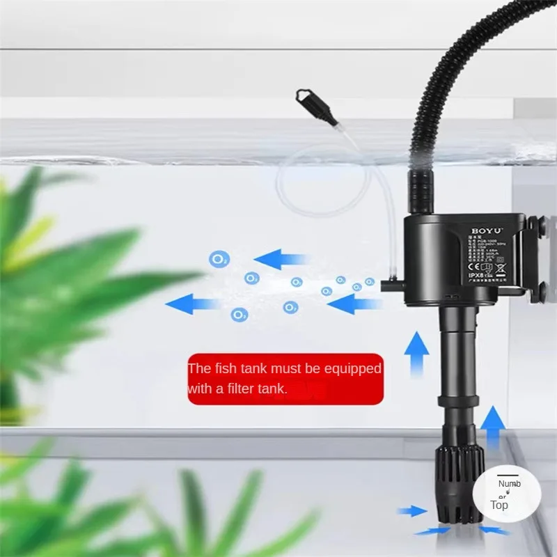 Marine Aquarium Overflow Box - Boyu leise drei in einem Aquarium