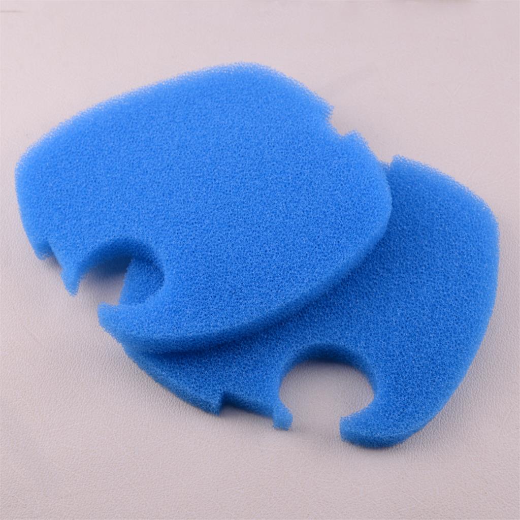 Marine Aquarium Heater - LETAOSK 2Pcs Blau Aquarium Filter Pad
