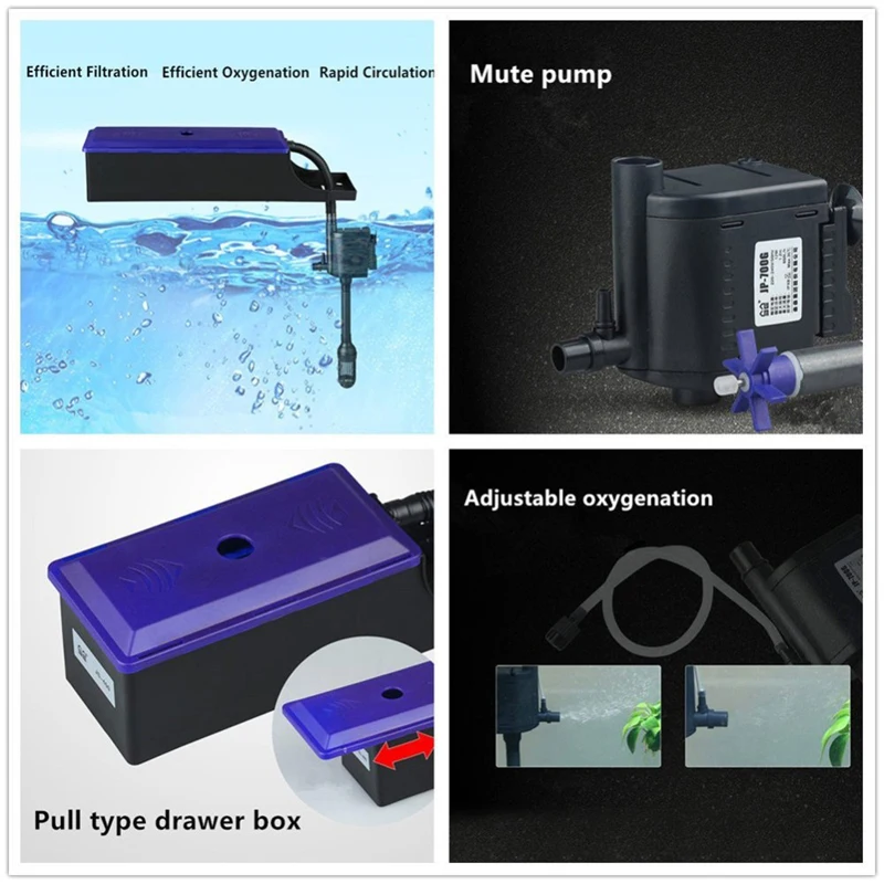 Sunsun 220V JS-Aquariumfilter  – Marine Aquarium Overflow Box Bewertung und Preis