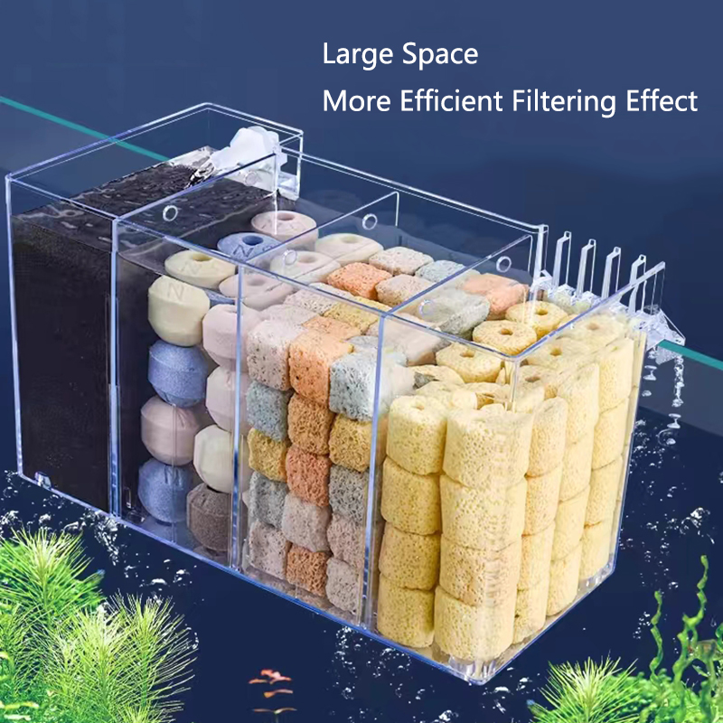 4-in-1-Außenfilterbox für Aqua – Marine Aquarium Overflow Box Bewertung und Preis