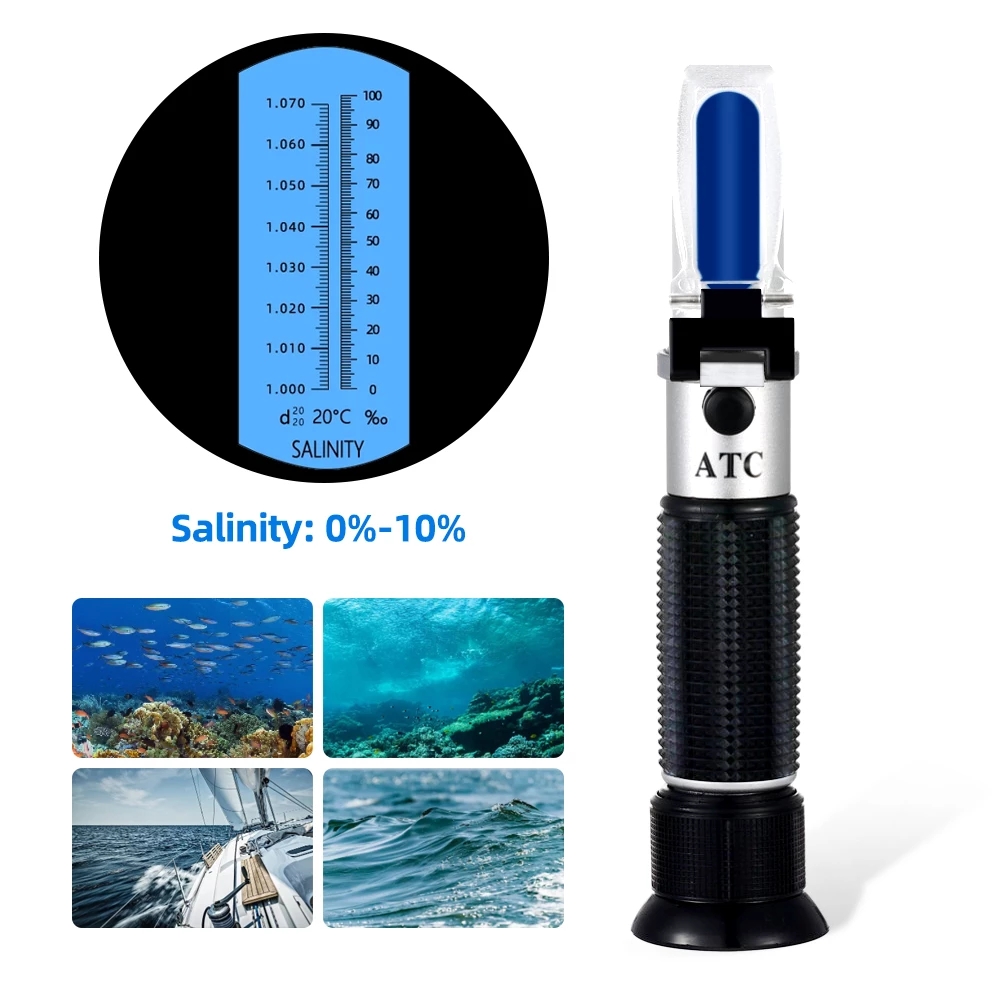 Salzgehalt Refraktometer 0-10% – Marine Aquarium Aquascape Bewertung und Preis
