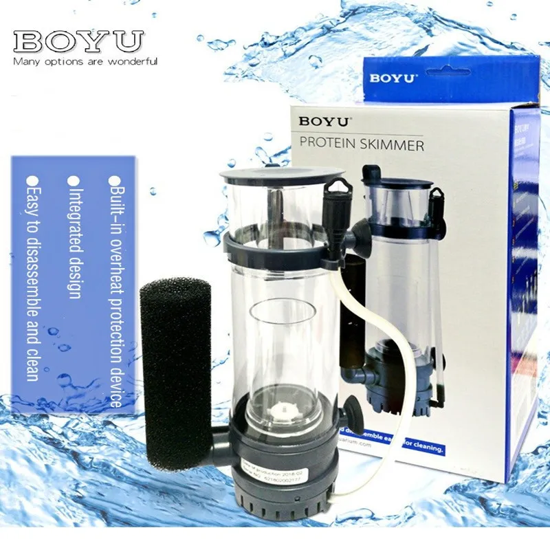 6W/8W BOYU Protein-Skimmer-Fil – Marine Aquarium Aquascape Bewertung und Preis