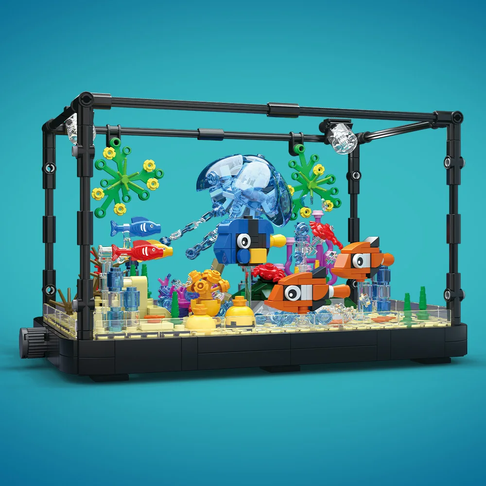 Aquarium-Baustein-Set mit Lich – Marine Aquarium Tanks Bewertung und Preis