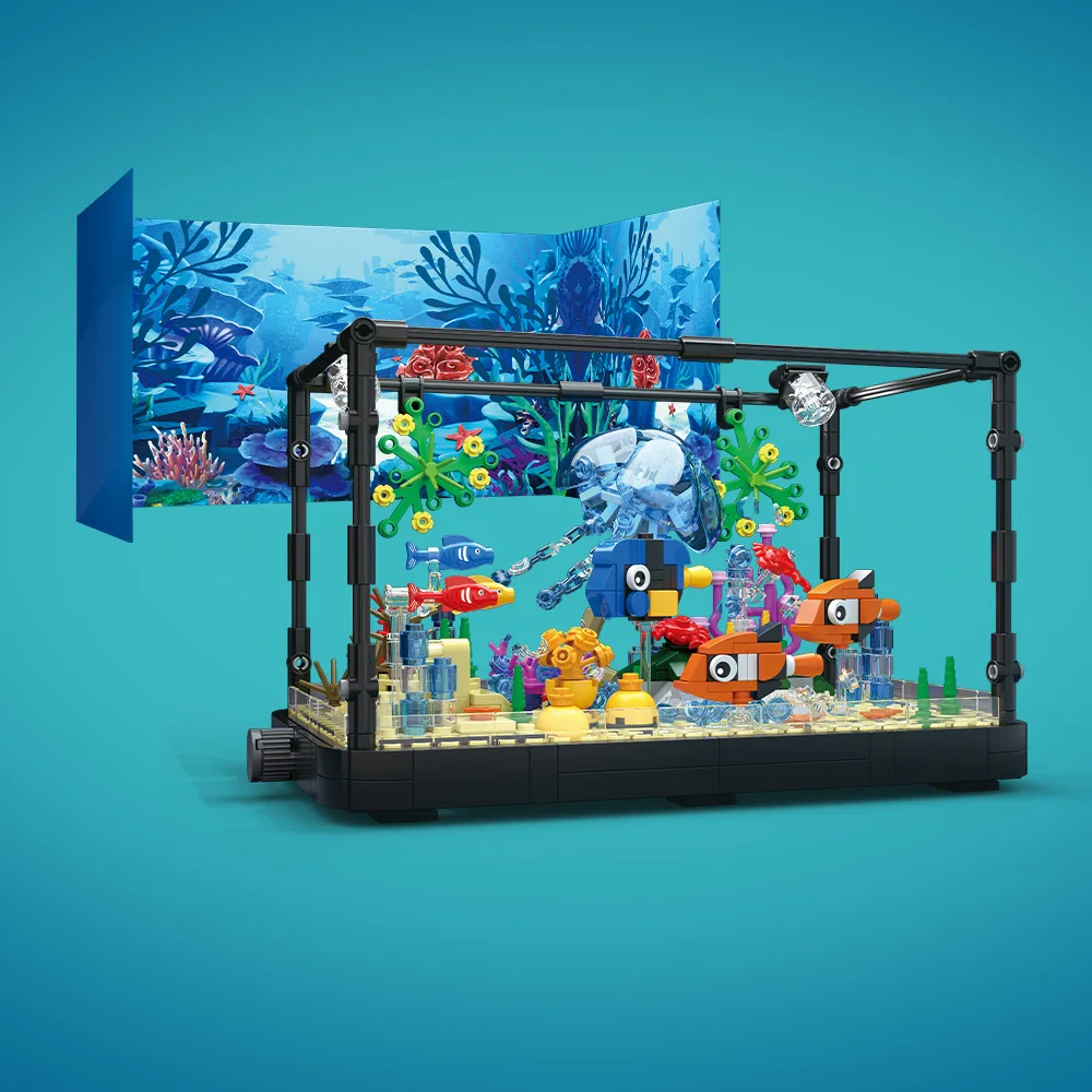 Aquarium-Baustein-Set mit Lich – Marine Aquarium Tanks Bewertung und Preis