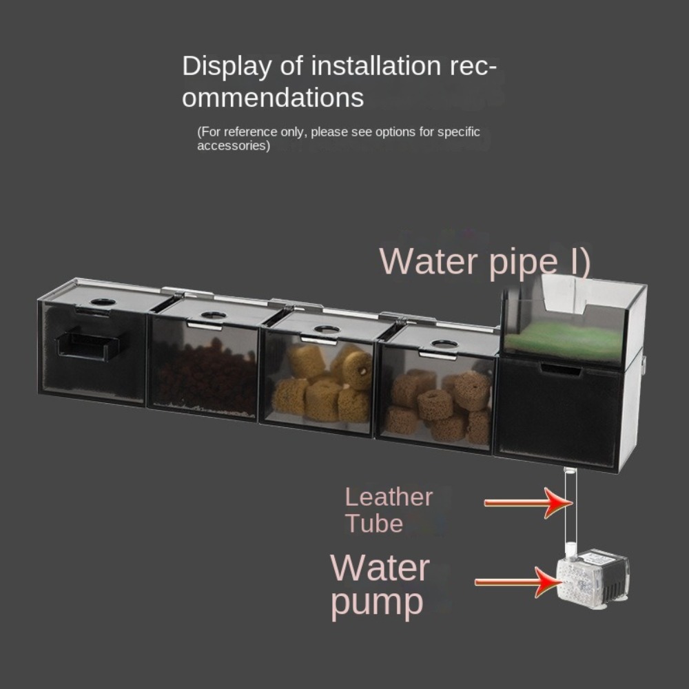 Drei-in-eins-Filter für äußere – Marine Aquarium Overflow Box Bewertung und Preis