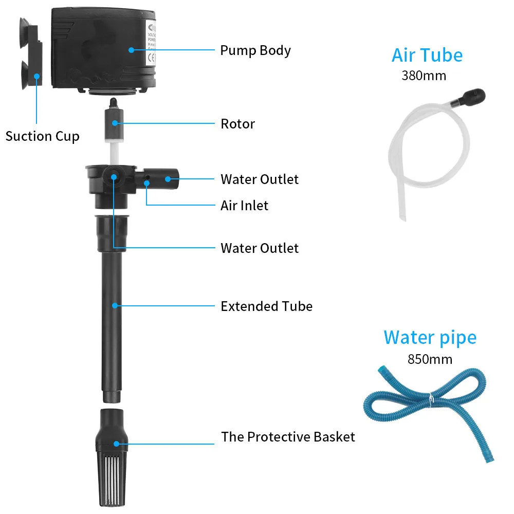 Aquarium 3 in 1 Pumpe Wasser z – Marine Aquarium Overflow Box Bewertung und Preis