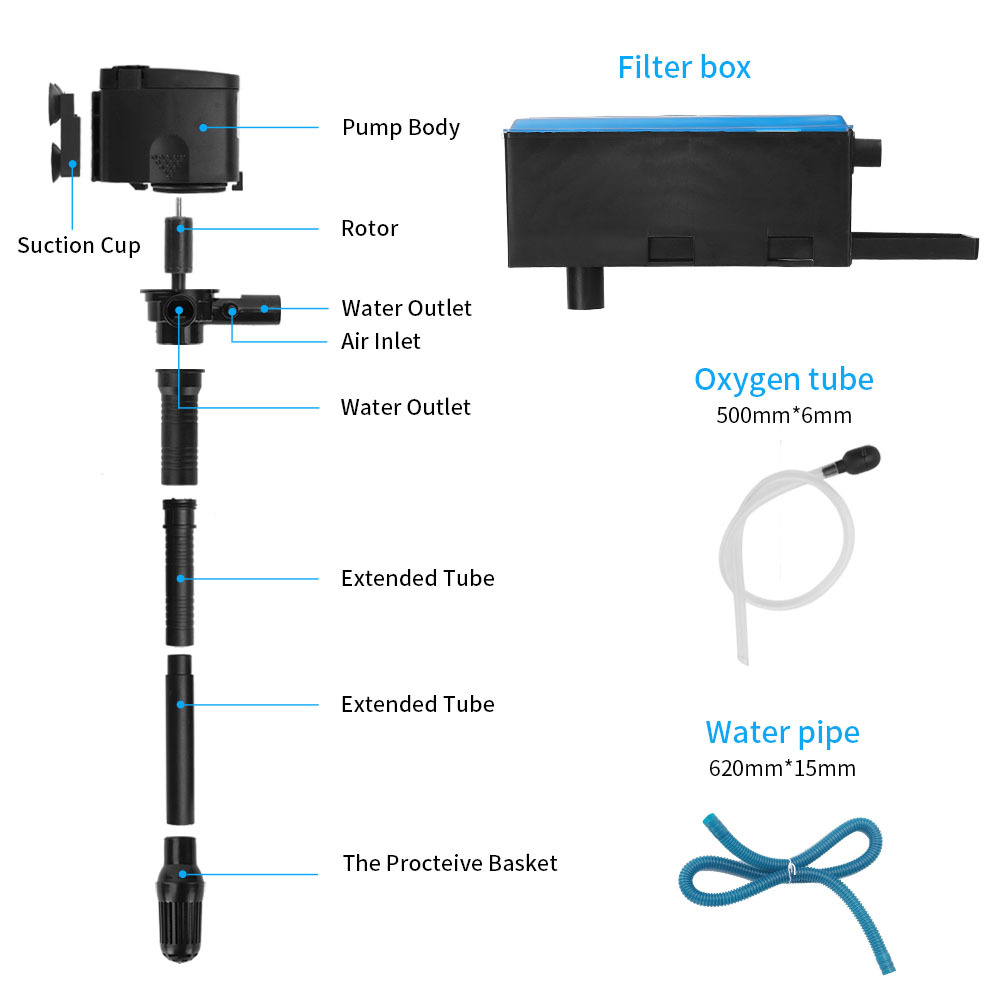 3in1 Top Filter Aquarium Tauch – Marine Aquarium Overflow Box Bewertung und Preis